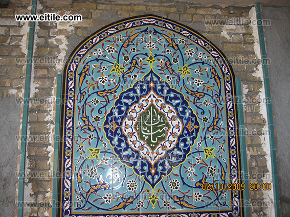 Order line ceramics, mosque Islamic decoration, www.eitile.com