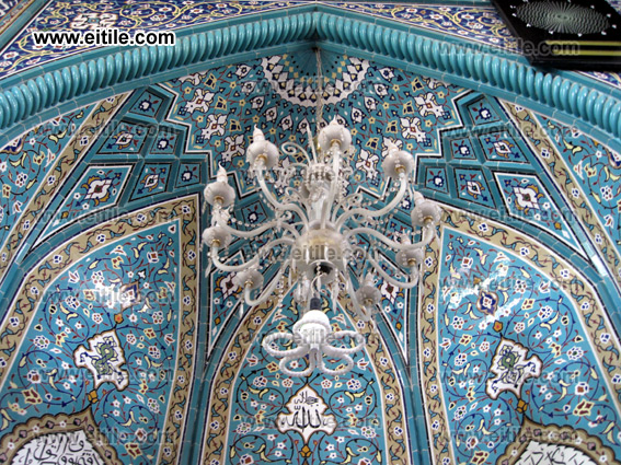 mosque ceramic tile decoration, iranian ceramic tiles for mosque, www.eitile.com