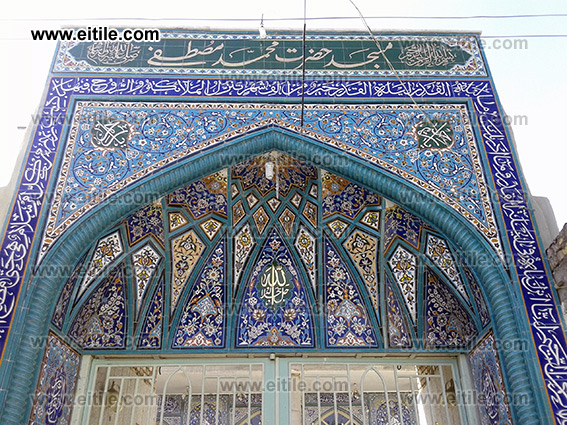 Mosque tile decoration, www.eitile.com
