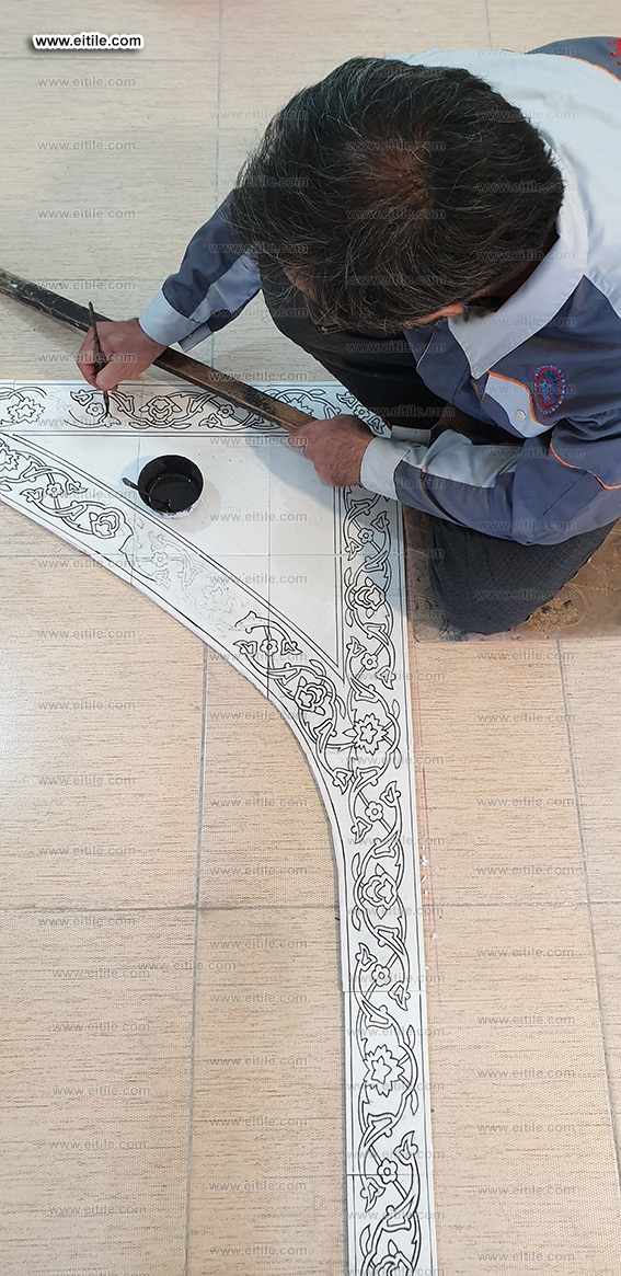 Persian custom made tile supplier, www.eitile.com