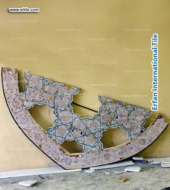 Elite tile craftsmanship, made for monarchs and delivered internationally, www.eitile.com