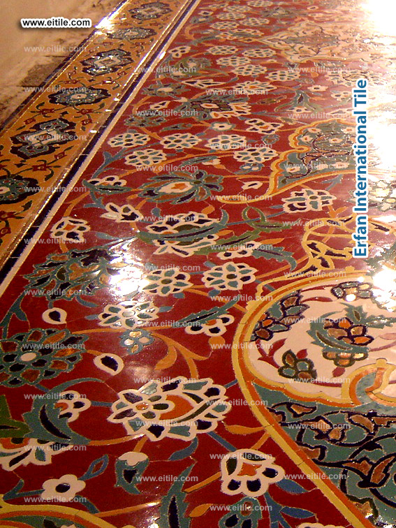 EITile’s handcrafted floral tiles—designed for elegance, perfected for palaces, delivered worldwide, www.eitile.com