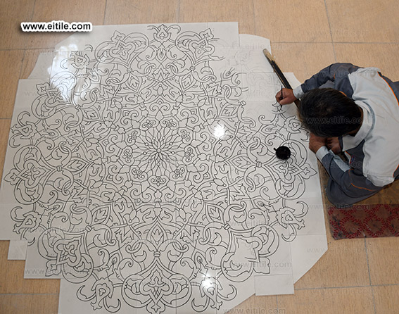 Handmade tile panel supplier, www.eitile.com