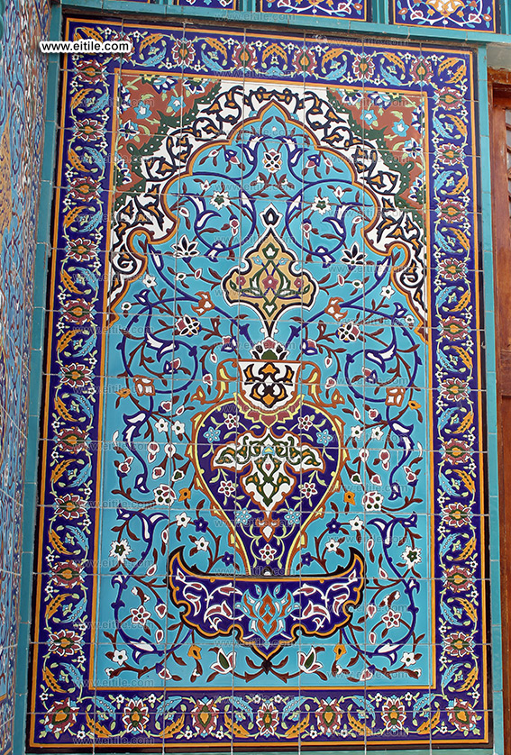 Iranian handmade seven color tiles, www.eitile.com