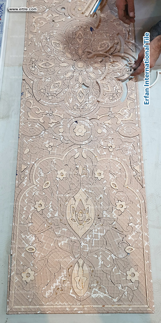 High-Precision Waterjet Tile Cutting for Historic Dome Decoration &ndash; www.eitile.com