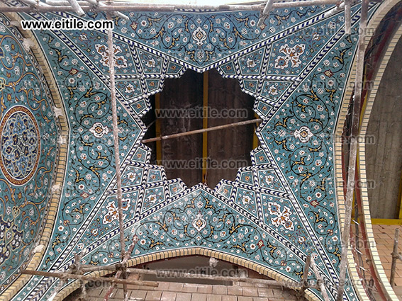 Mosque tile decoration, www.eitile.com
