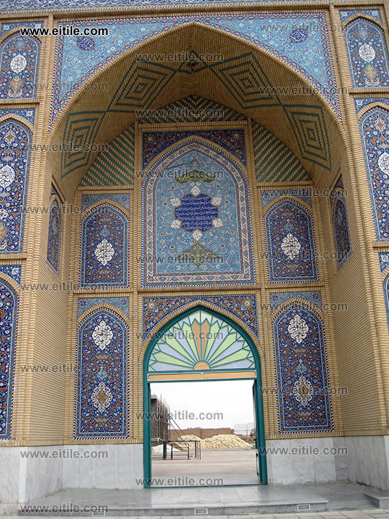 Mosque Entrance Door, Mosque Tile for Entrance Door, www.eitile.com