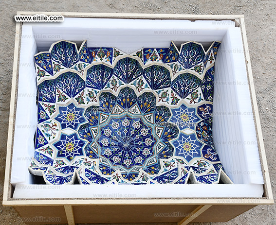 Muqarnas tile panel supplier, www.eitile.com