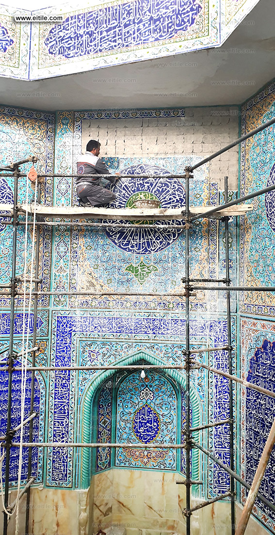 Mosque tile repairing company, www.eitile.com Mosque tile repairing company, www.eitile.com