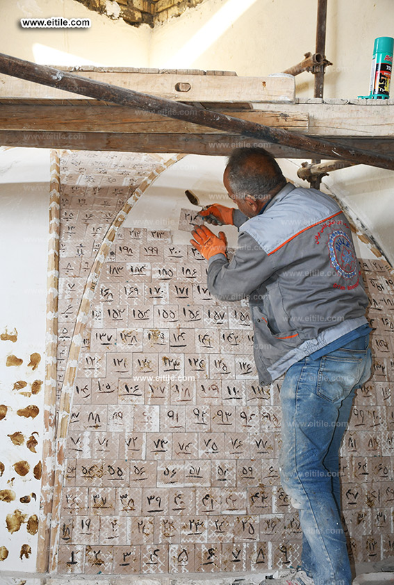 Mosque dome tile supplier, www.eitile.com