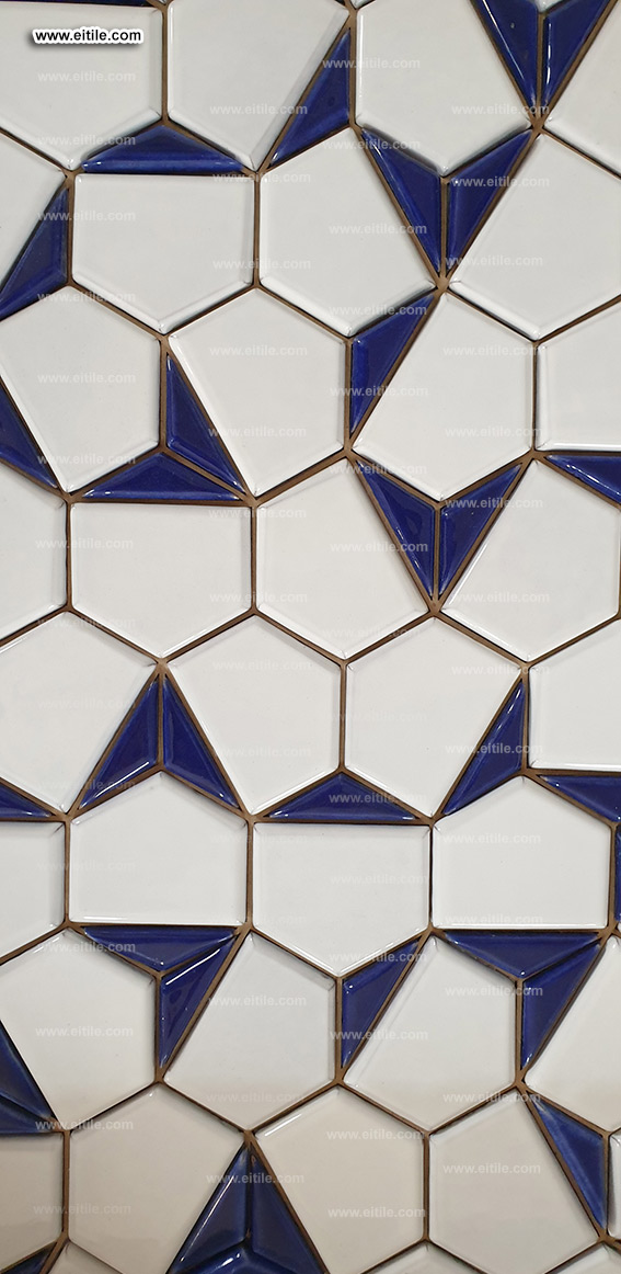 Handmade pool ceramic tile supplier, www.eitile.com