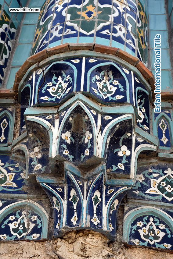 Samarkand Imam Al Moturidi's mausoleum tile work, www.eitile.com