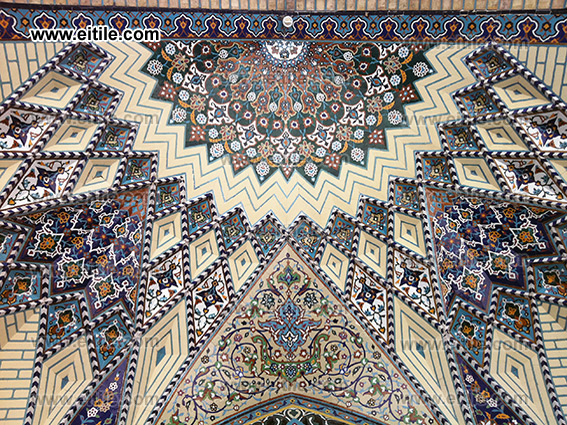 Rasmi Mosaic Tile Style, Mosque tile decoration / interior design, www.eitile.com