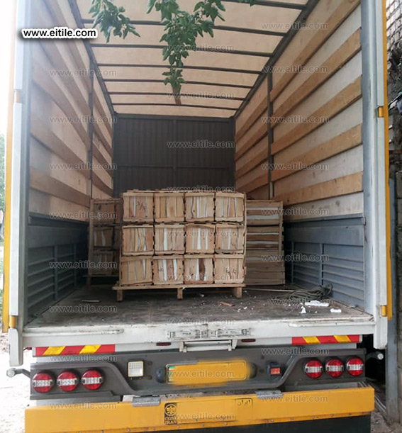 Handmade tile transportation, www.eitile.com Handmade tile transportation, www.eitile.com