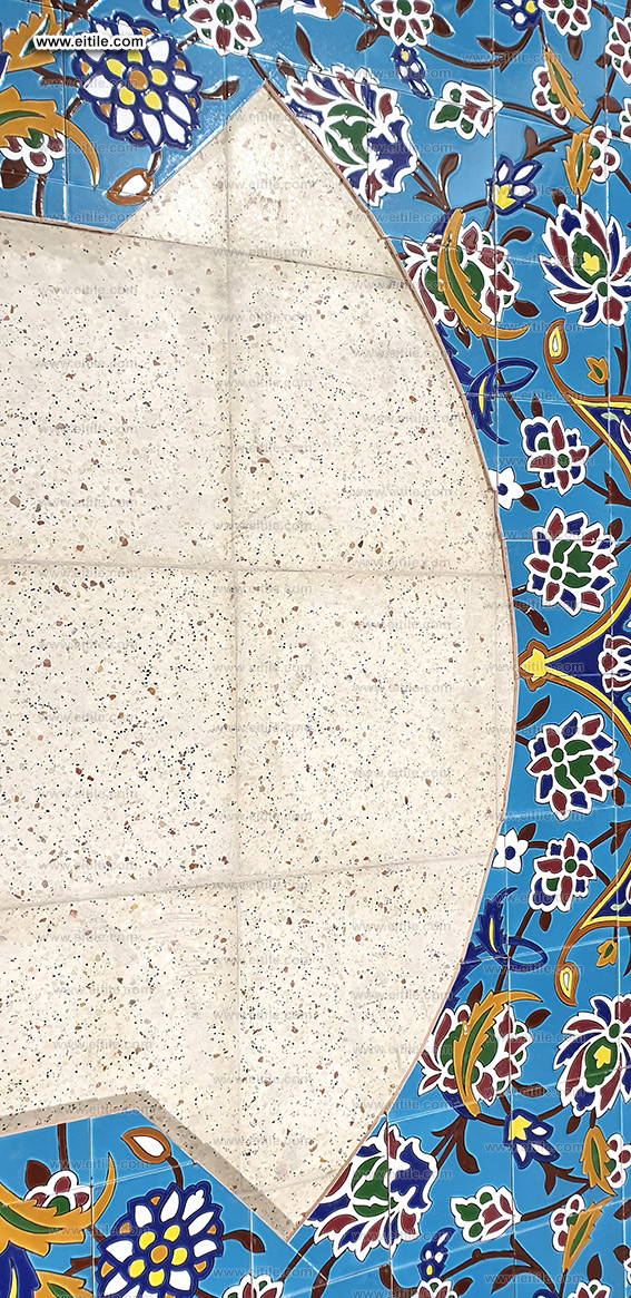 How to decorate facade with handmade tiles, www.eitile.com