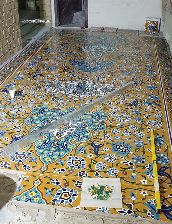 Carpet tile project in Qatar Doha, www.eitile.com