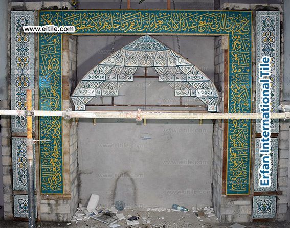 Islamic tile supplier for mosque of Mohammad Ali in Eydhafushi zone of Maldives, www.eitile.com