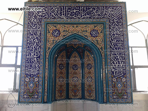 Iran, Isfahan, Khur Hoseiniyeh, Iranian Mosque Tile Supplier, www.eitile.com