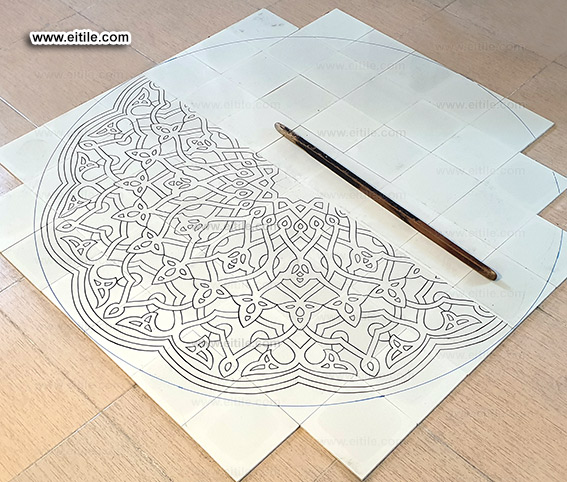 Handmade tile panel supplier, www.eitile.com