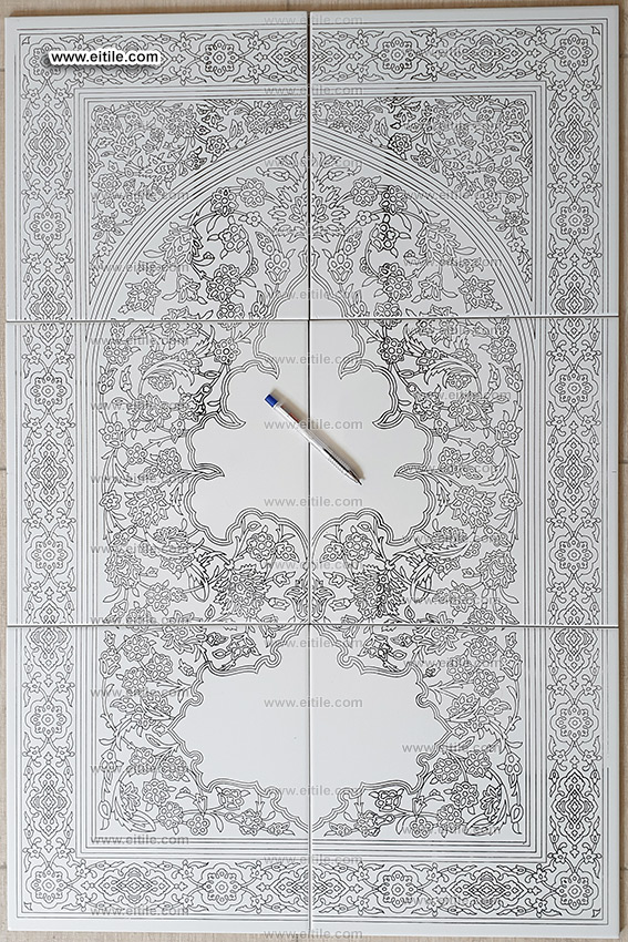 Iranian handmade traditional tiles, www.eitile.com