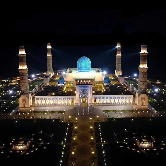 Sohar Sultan Qaboos mosque, Oman
