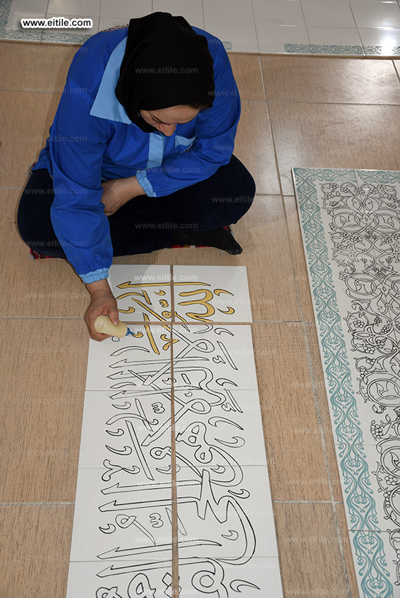 Worldwide calligraphy tile supplier, www.eitile.com 