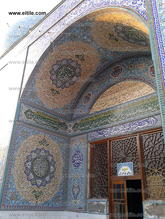 Iran, Isfahan, Khur Hoseiniyeh, Iranian Mosque Tile Supplier, www.eitile.com