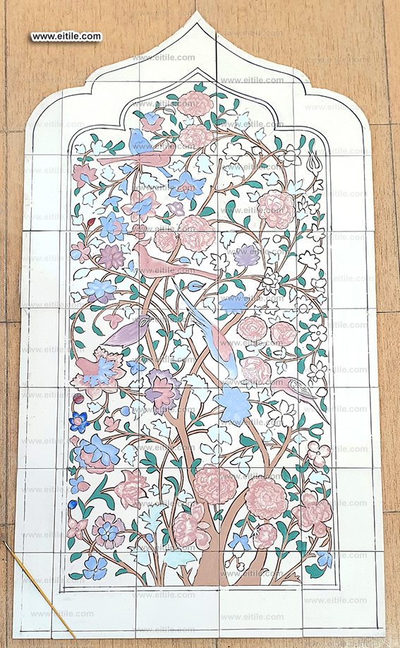 Beautiful handmade wall tiles, www.eitile.com