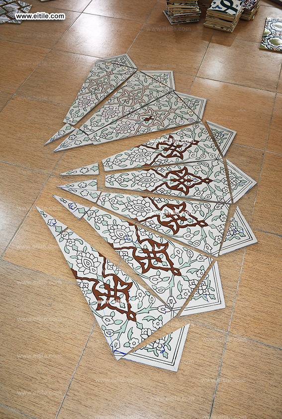Mosque dome tile supplier, www.eitile.com