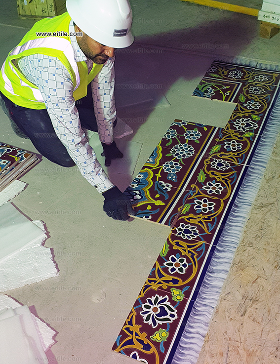 Carpet tile project in Qatar Doha, www.eitile.com