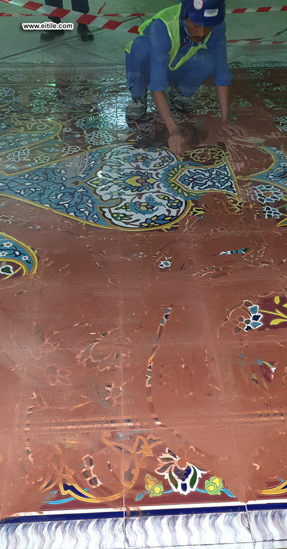 Floor carpet tile grouting, www.eitile.com