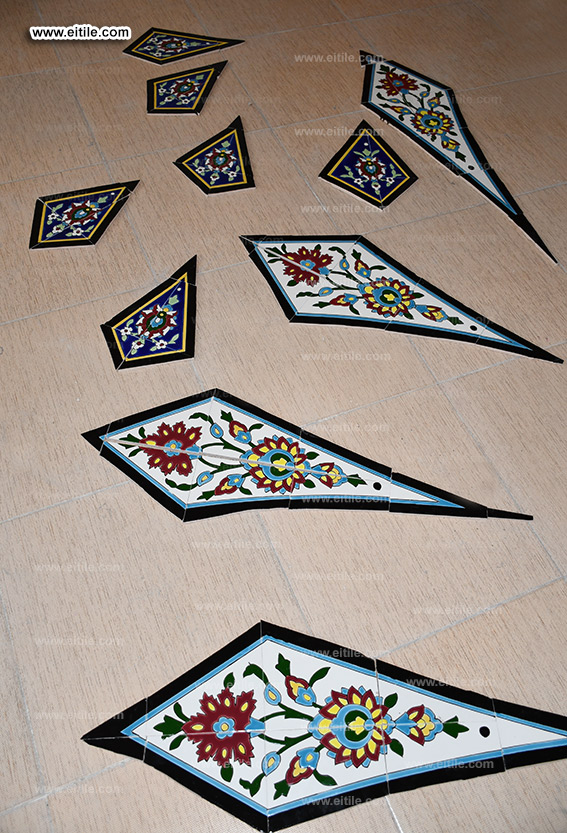 Iran, Isfahan, Buin Miandasht 14 masoum mosque tile supplier, www.eitile.com