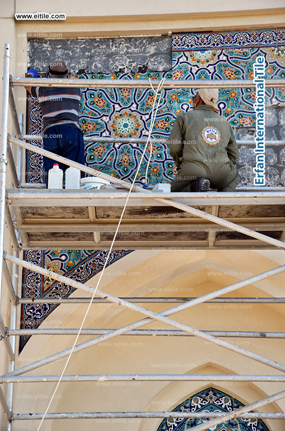 Eitile Preserves Islamic Patterns Through Tile Repair, www.eitile.com Eitile Preserves Islamic Patterns Through Tile Repair, www.eitile.com