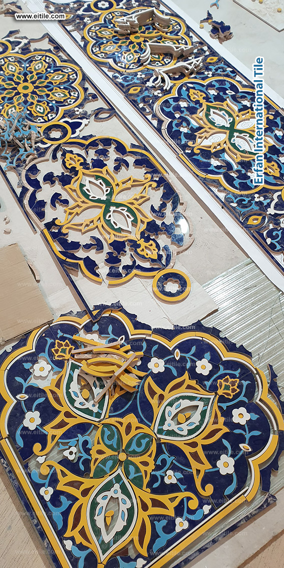 Architectural Mosaic Tile Manufacturing with CNC Waterjet Systems &ndash; www.eitile.com