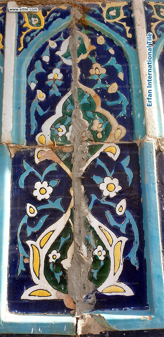 Samarkand Imam Al Moturidi's mausoleum tile work, www.eitile.com