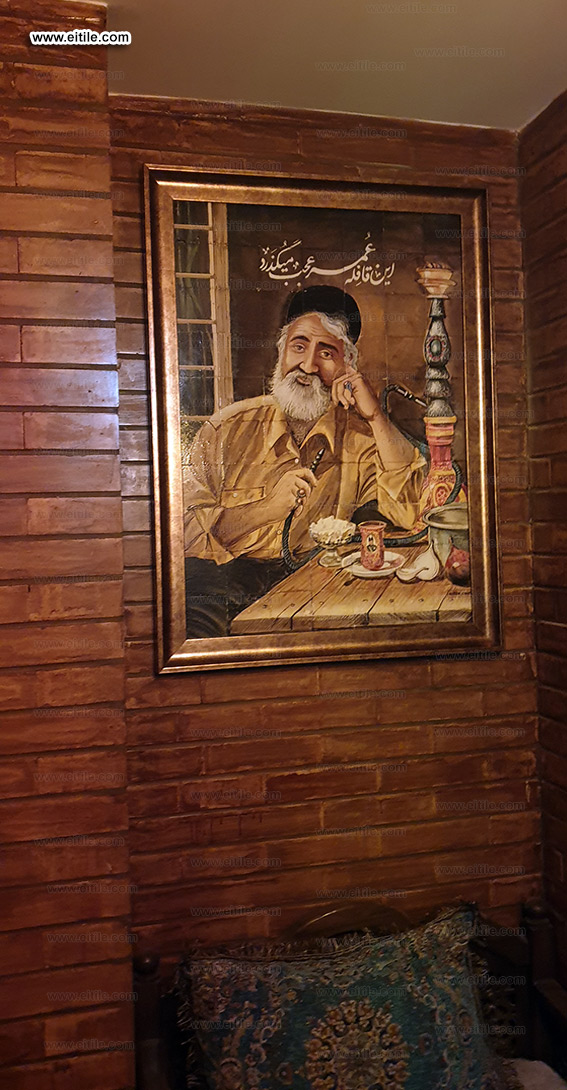 Handmade persian tile frame, www.eitile.com