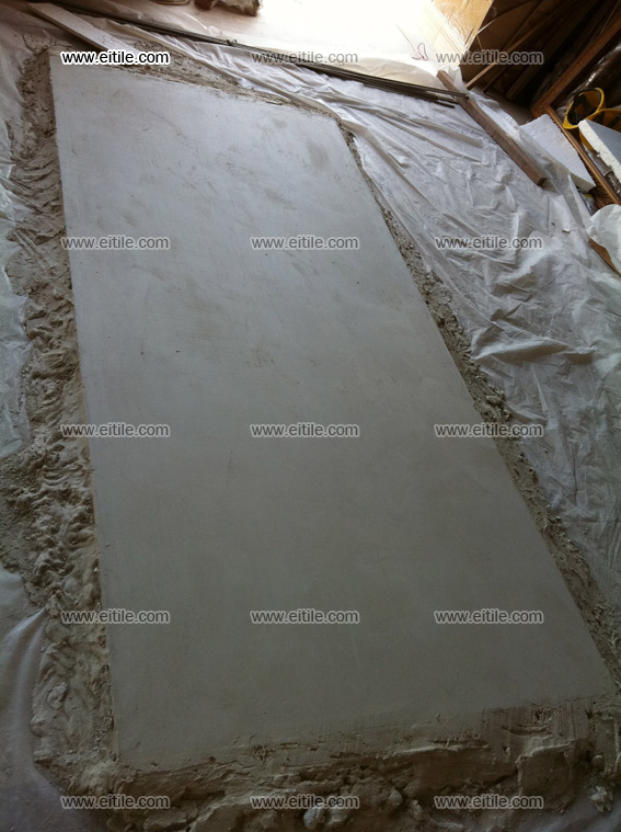 Handmade tile panel work processes, www.eitile.com