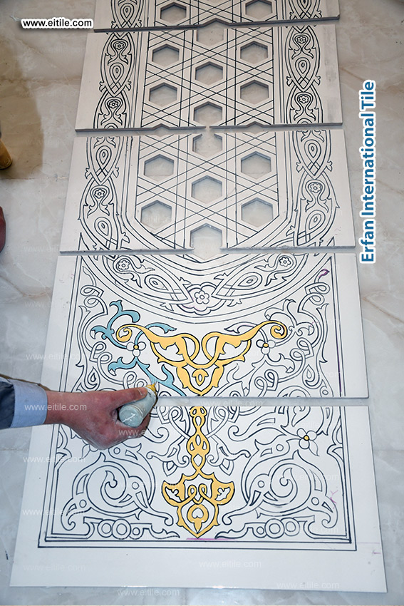 Custom handmade ceramic tiles for façade ventilation and aesthetic decoration, www.eitile.com Custom handmade ceramic tiles for façade ventilation and aesthetic decoration, www.eitile.com