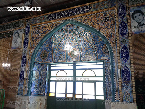 Iran, Isfahan, Khur Hoseiniyeh, Iranian Mosque Tile Supplier, www.eitile.com