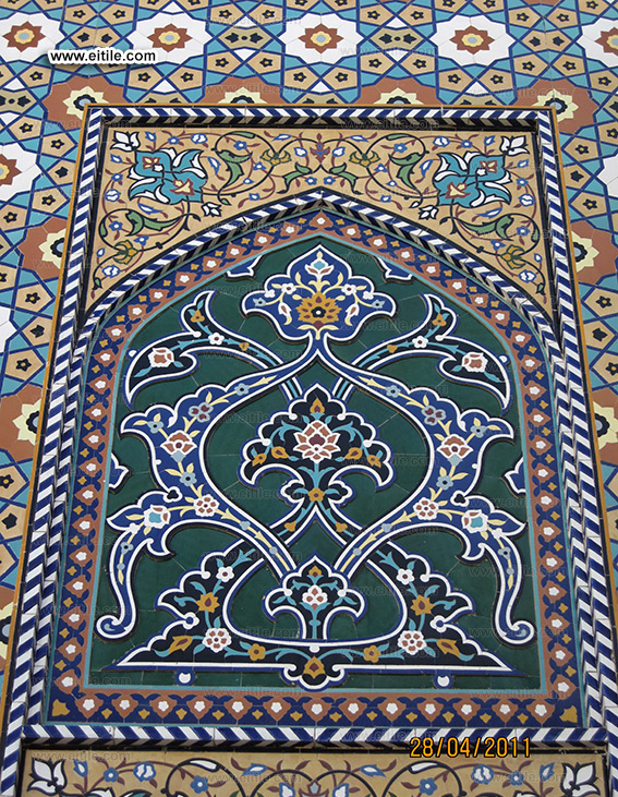 Mosque tile designer and manufacturer, www.eitile.com