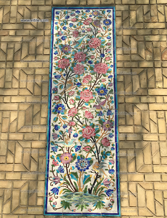 Iranian handmade seven color tiles, www.eitile.com