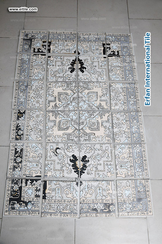 Eitile designs, manufactures, and installs custom carpet-design ceramic tiles with full global support for architectural and decorative flooring projects, www.eitile.com