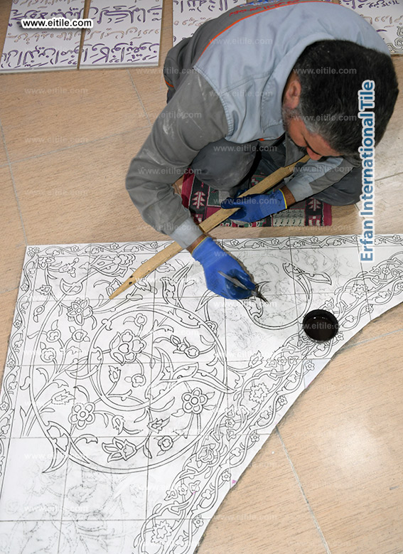 Mosque Mihrab tile supplier, www.eitile.com